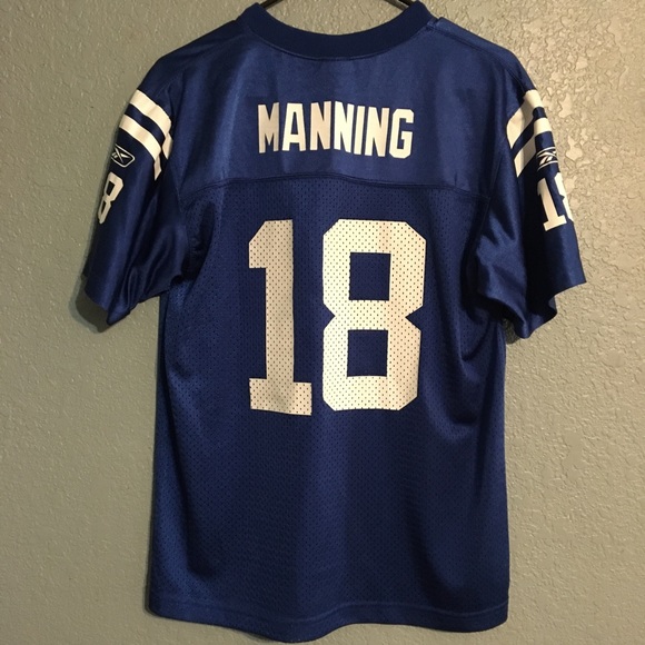 Youth Nfl Reebok Colts Manning Jersey (XL) - Picture 4 of 4
